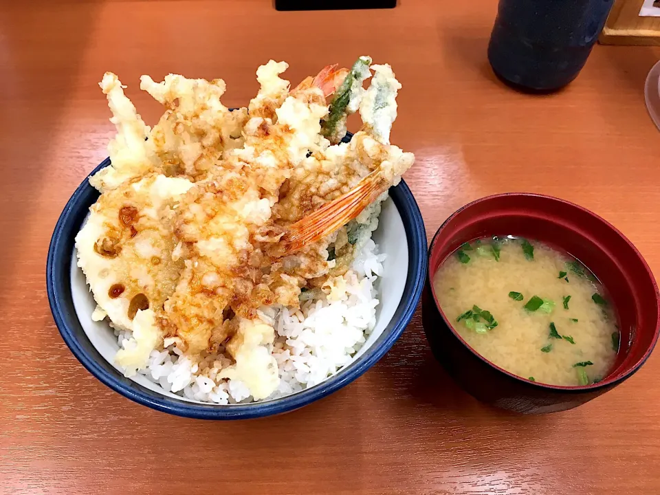 早春天丼(タレ少な目)|しのぶさん