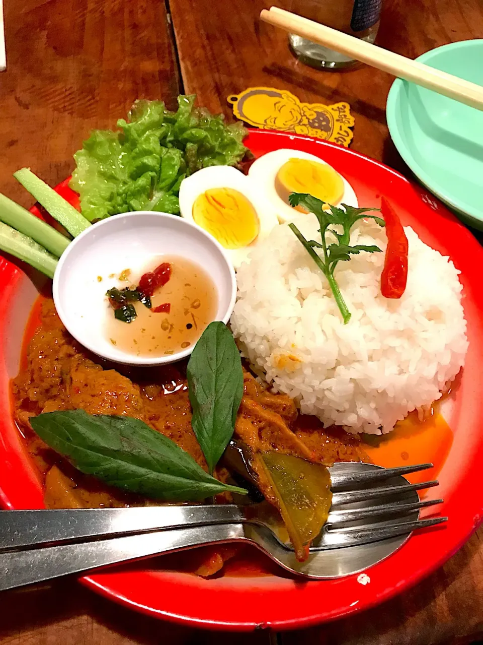 Snapdishの料理写真:？はてなさんの、レッドカレー|大阪カレー部長さん