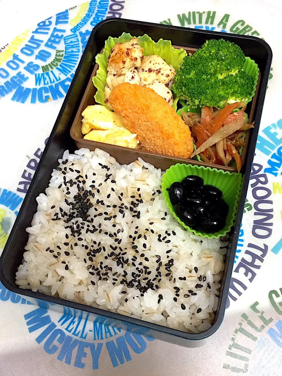 Snapdishの料理写真:1/15(月)お弁当🍙|Miho  Kumaさん