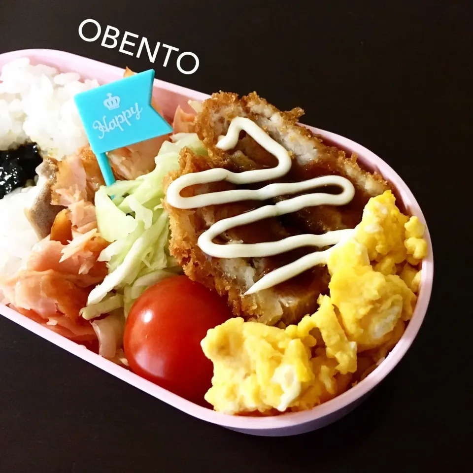 受験生頑張れ！ヒレカツ弁当|cocoさん