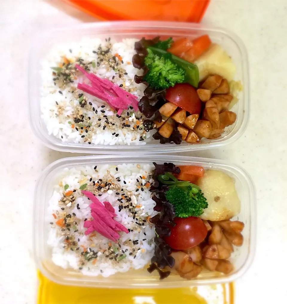 Today's lunch box.|hoppycowさん