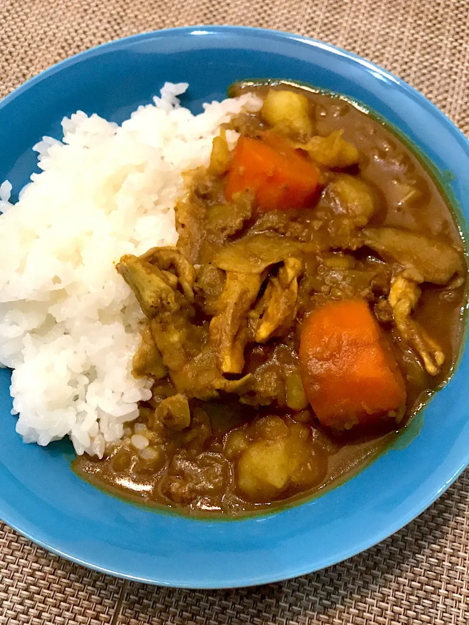 Snapdishの料理写真:あわび茸のカレー|Takayukiさん