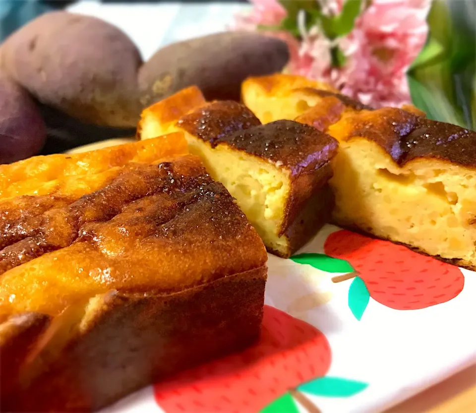 甘酒とさつまいものチーズケーキ｜レシピ｜マルコメ|noeさん