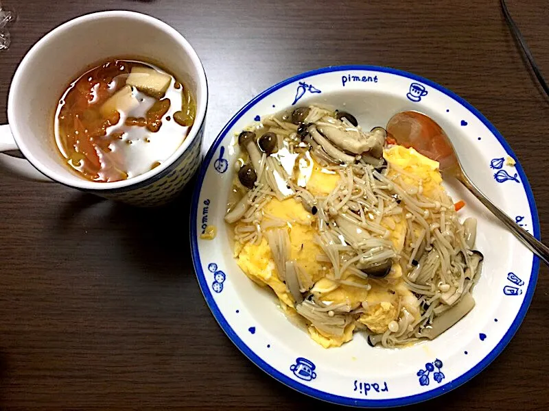 Snapdishの料理写真:いつかの昼ごはん🍚|かなさん