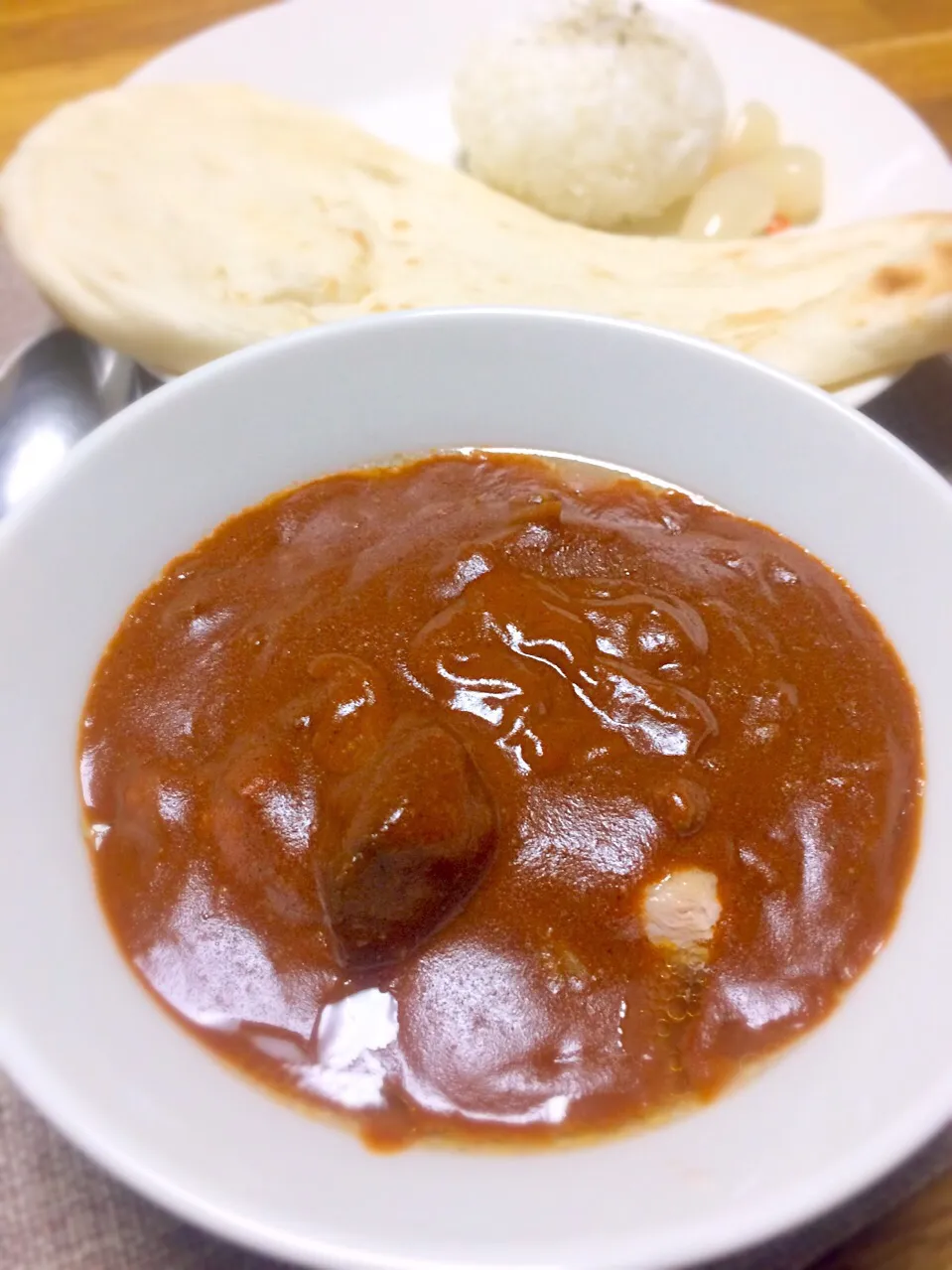 ごろごろチキンのシーフードカレー
#いただきもの #カレー|morimi32さん