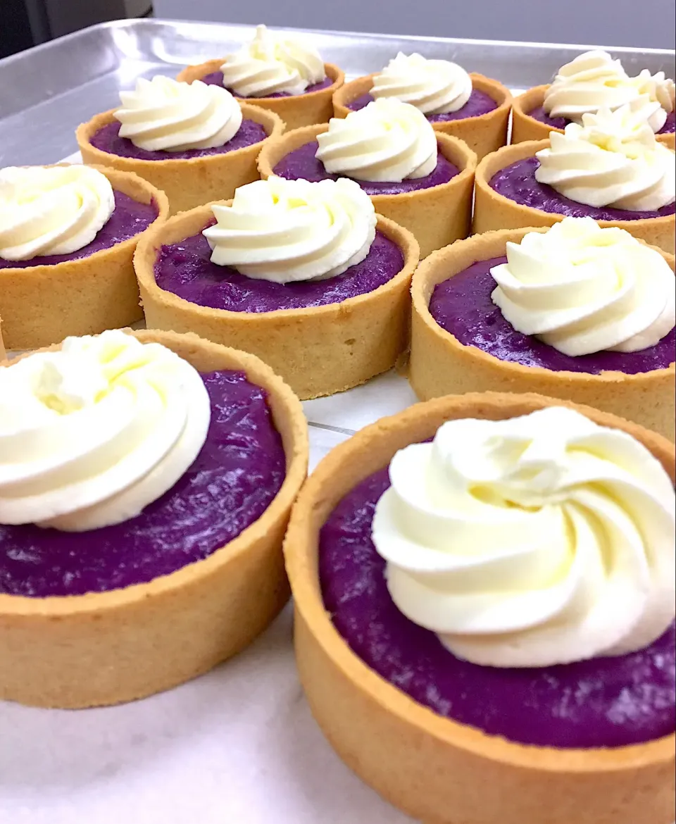 Ube tart  #youkacafe|emy savageさん