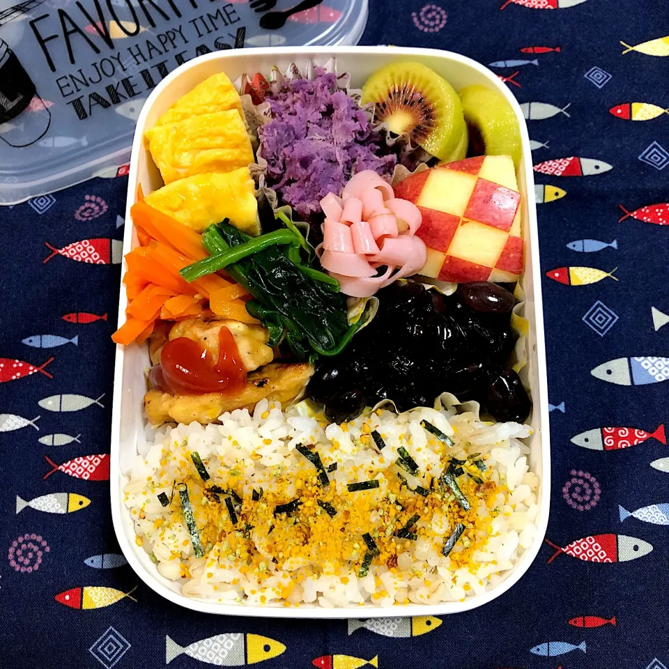 Snapdishの料理写真:今日の自分弁当|かずみさん