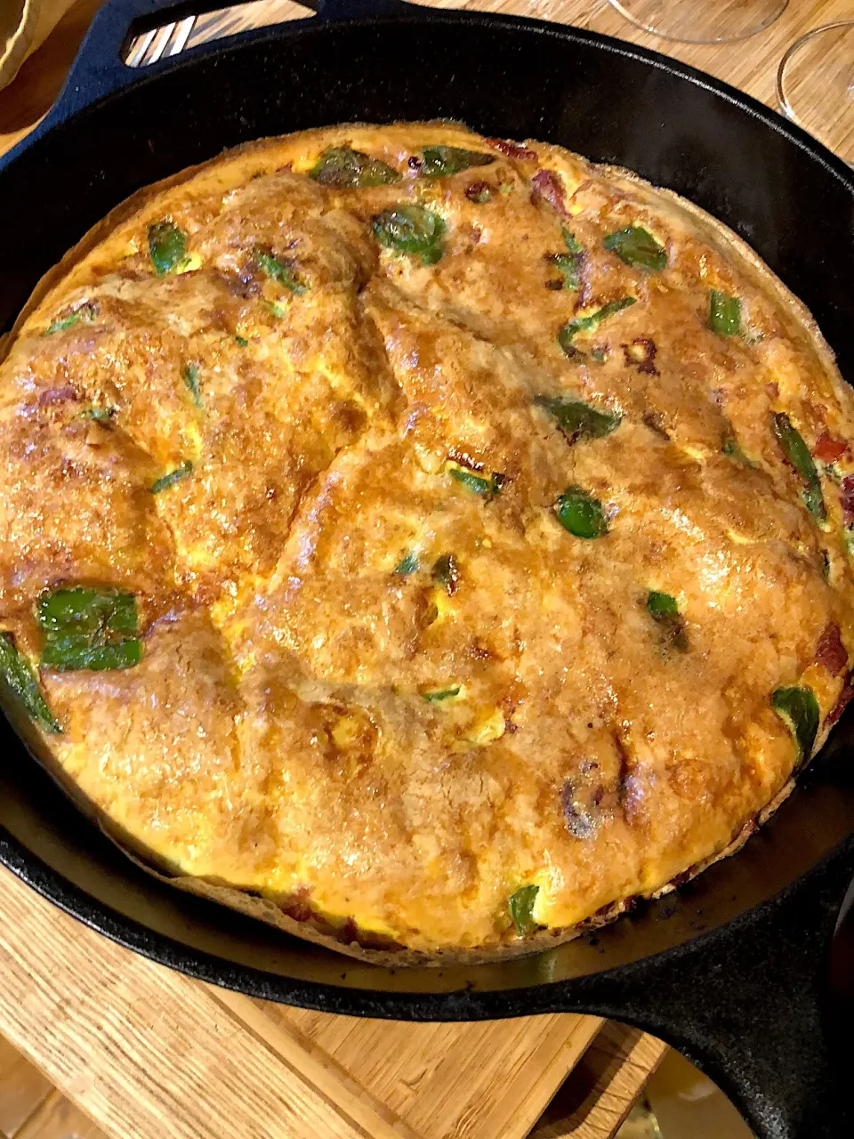 Jamin Serrano and Green Pepper Frittata|Chris Shannonさん