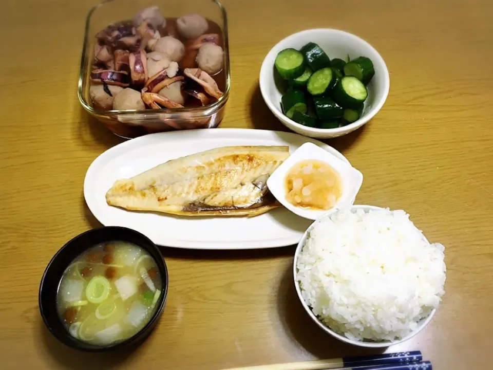 イカと里芋の煮物 #焼魚定食|友美さん