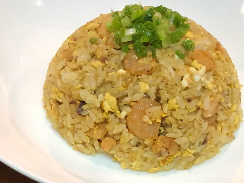 自分賄い飯
海老カレー
    炒飯|ちゅら夏さん