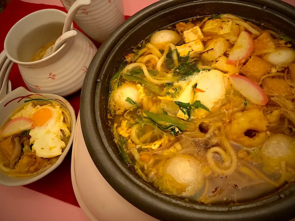 寒い冬❄️の もつ煮込みうどん🍲|AKUBI*:ஐ(●˘͈ ᵕ˘͈)さん