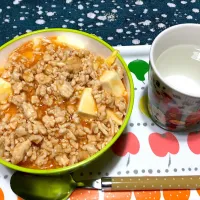 Snapdishの料理写真:豆腐オムレツ丼|がっきーさん