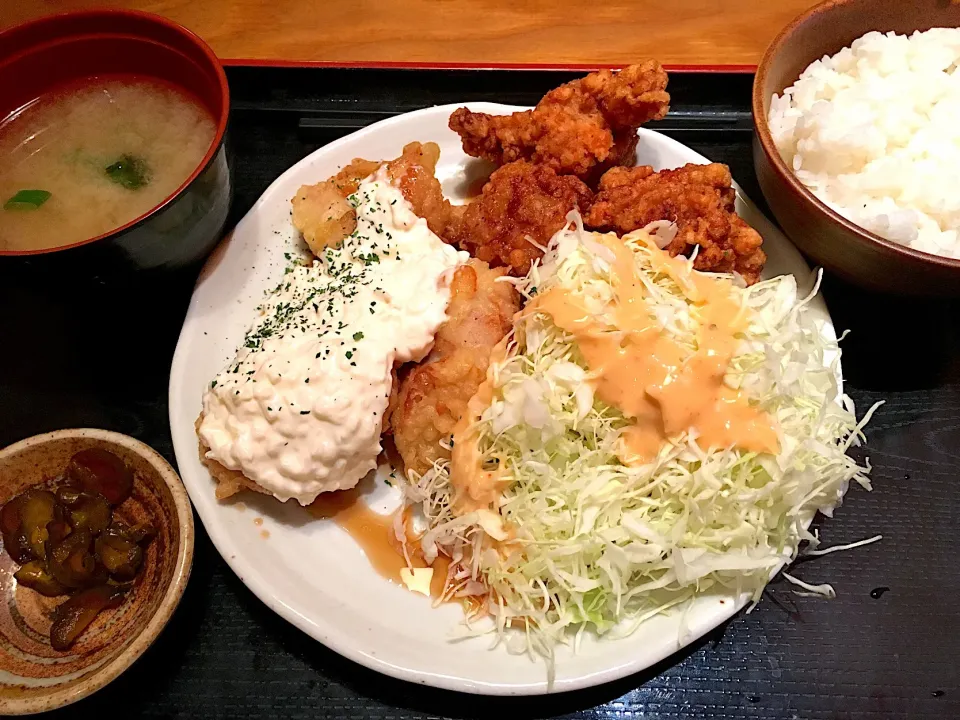 ミックス定食|しろこ🐾໊さん