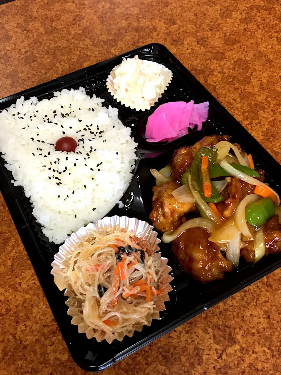 鳥の甘酢あんかけ弁当|こうへいさん