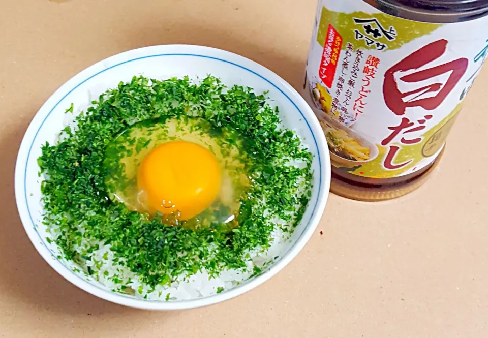 青さ海苔ご飯のTKG|ナナさん