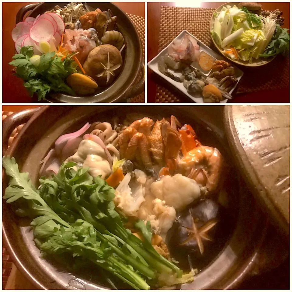 Snapdishの料理写真:아구탕🍲ｱｸﾞﾀﾝ<鮟鱇鍋>|🌈Ami🍻さん