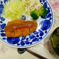 Snapdishの料理写真:2018.1.18（木）
味　噌　か　つ