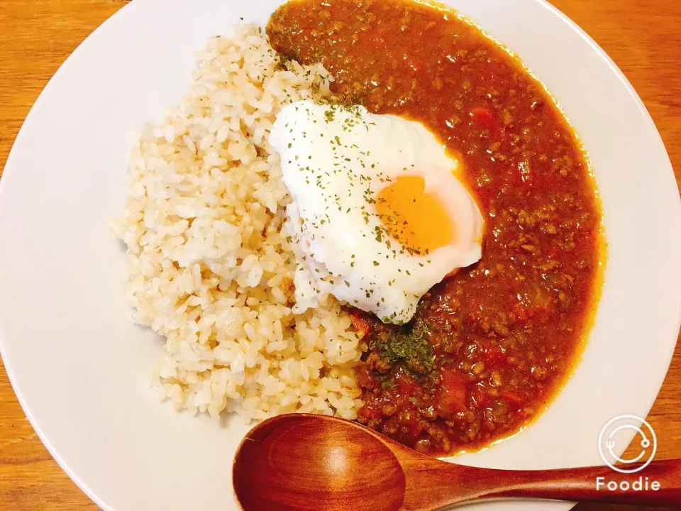 キーマカレー🍛 美味しかった😋|まみさん