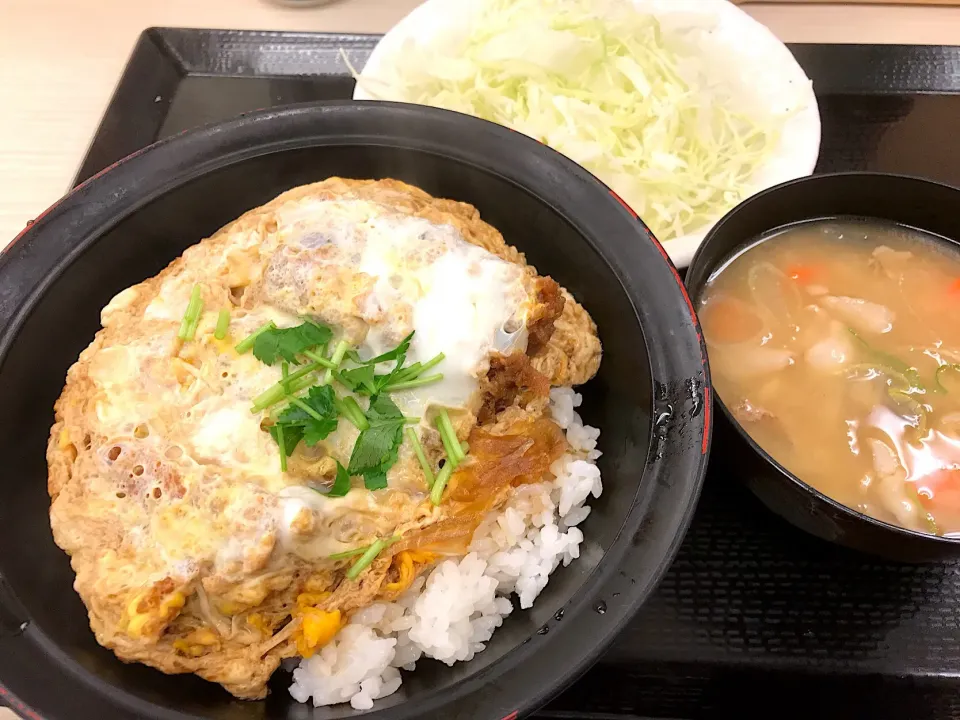 ミニカツ丼セット|マハロ菊池さん