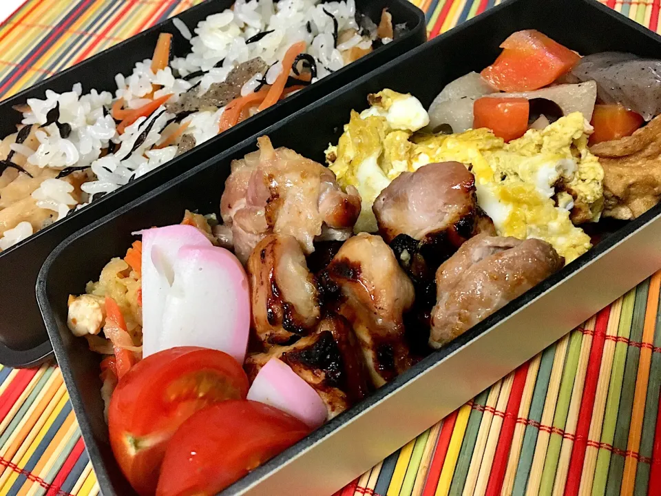 Snapdishの料理写真:20180119🍱今日の旦那さん弁当🍱
 #旦那さん弁当  #マルコメ  #麹甘酒|akiyo22さん