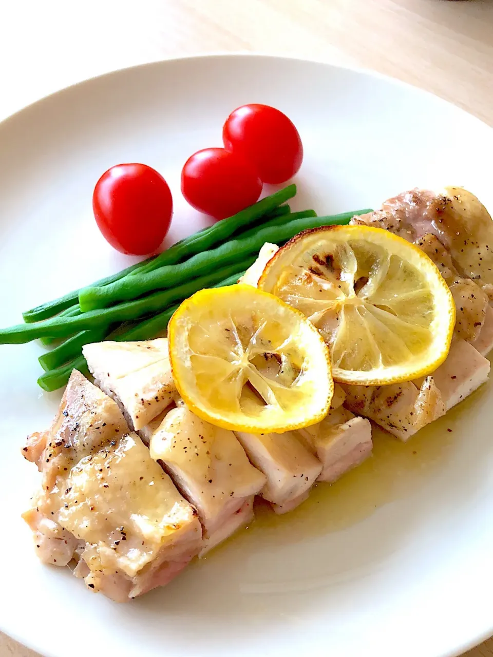 はちみつレモンのチキンステーキ #社食|zenさん