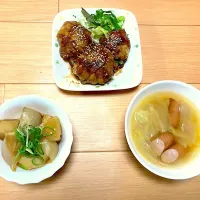 チーズin肉巻きおにぎりが主食のお昼ごはん|下垣 梨奈さん