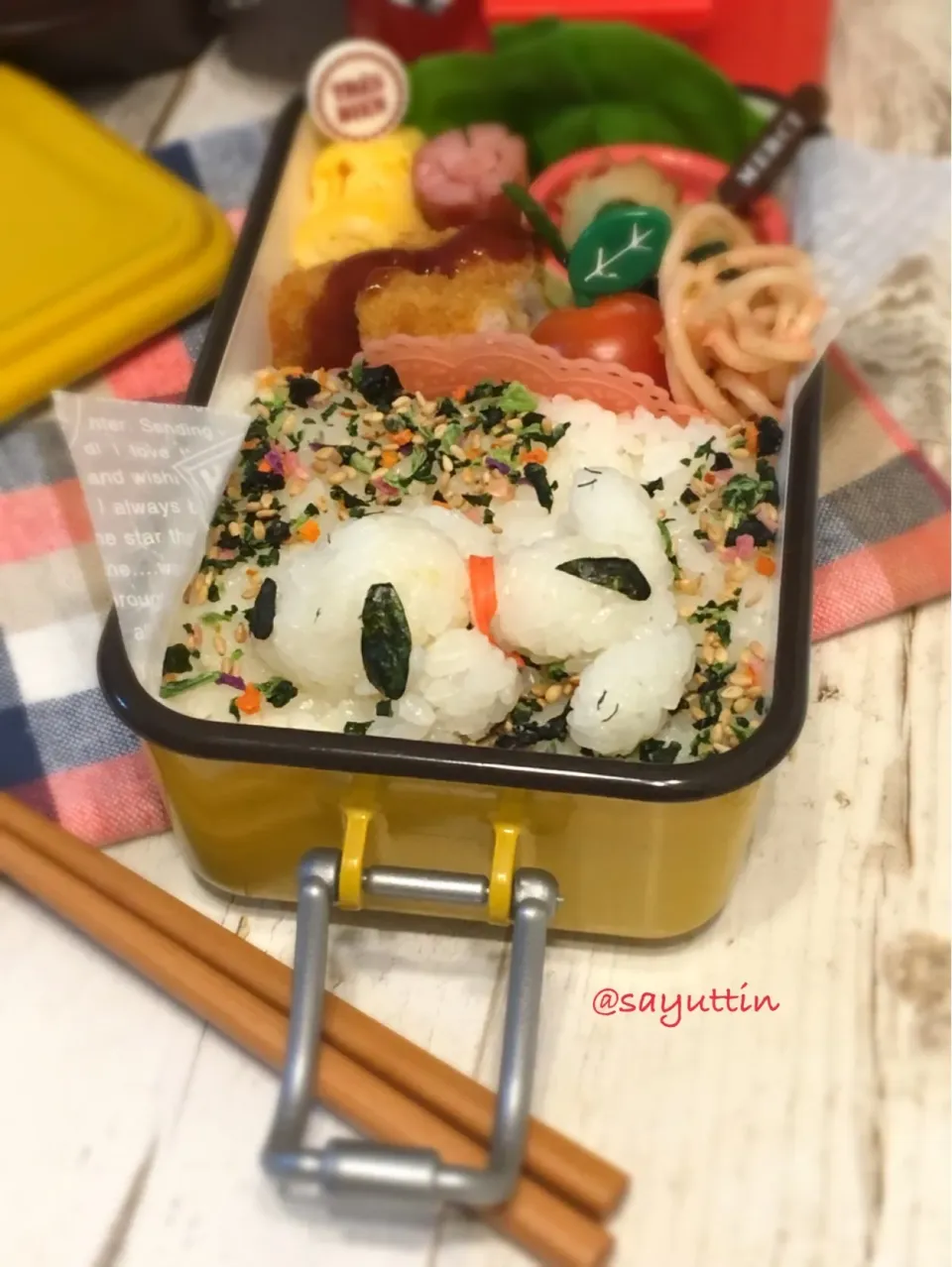 寝そべりスヌーピー弁当♪|sayu♡さん