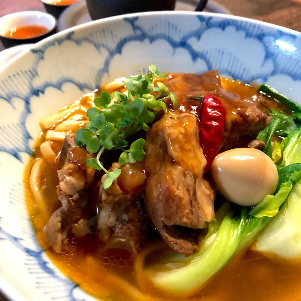 おうちごはん◡̈♩牛肉麺ならぬ豚肉麺w|さとみ (satomi_foodart)さん