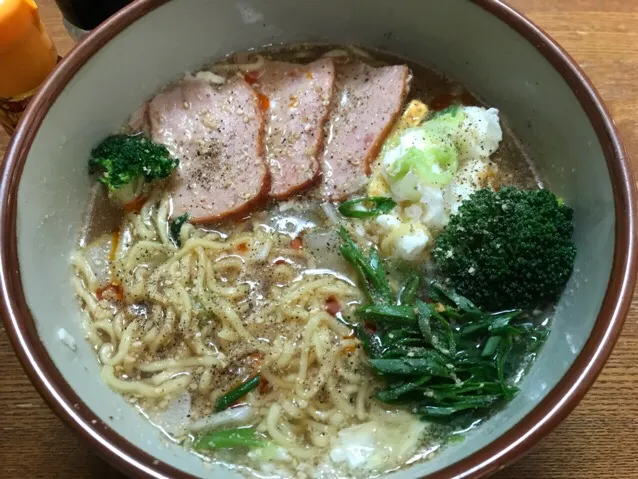 マルちゃん正麺🍜、醤油味❗️(*^ω^*)✨|サソリさん