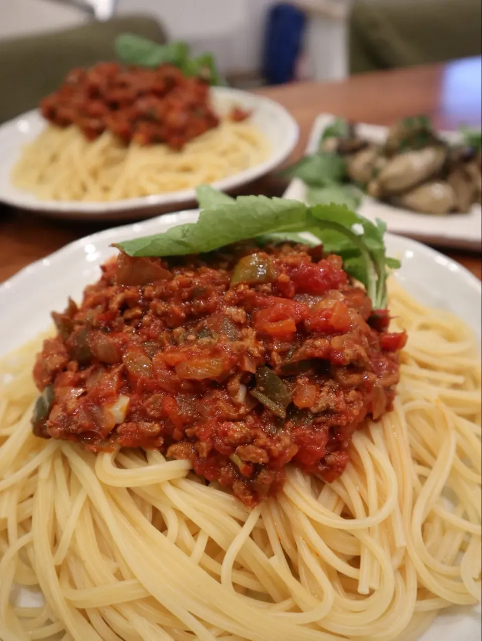 ミートソースパスタ🍝|なかじー。さん