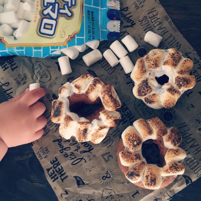 マシュマロドーナツ/ふじこ Snapdish[スナップディッシュ] (ID44P1qa)