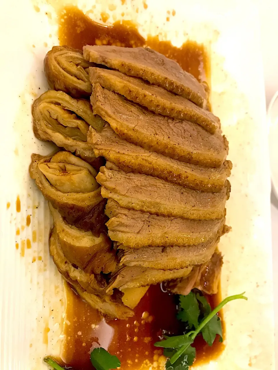 Soyed goose and pig’s intestine in slices|Sky Blueさん