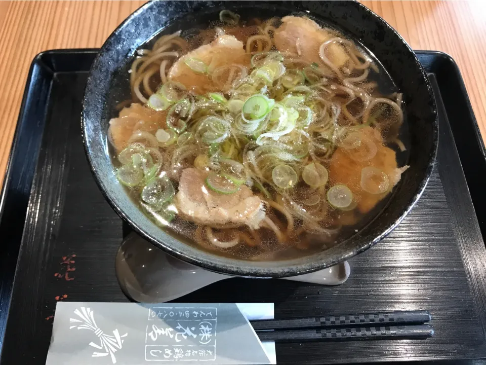 大館駅前、鶏めし花膳にて、復刻！鴨そば|お家でbar!さん