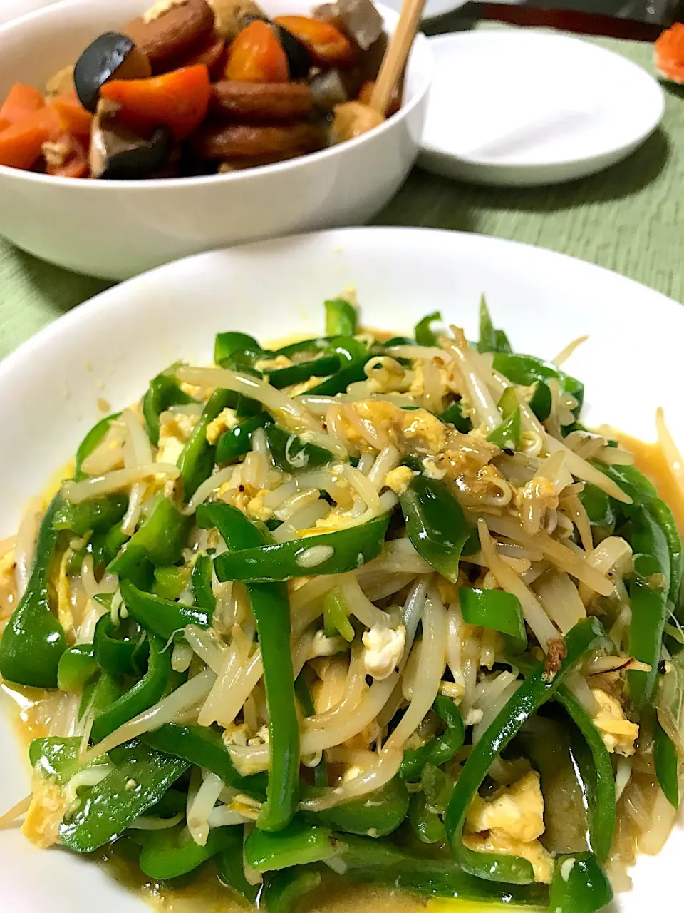 Snapdishの料理写真:卵と野菜のオイスターとろみ炒め|Hiropanさん