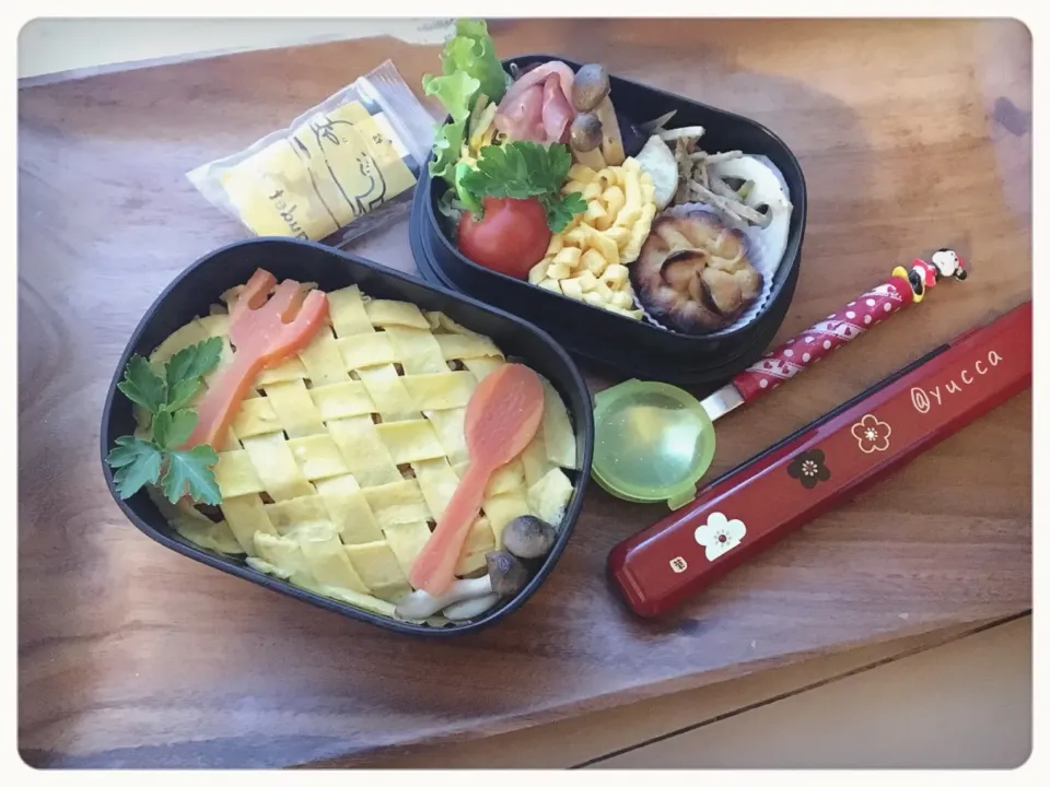 Snapdishの料理写真:JK弁当🌷2018.1.22(Mon.)|yucca@さん