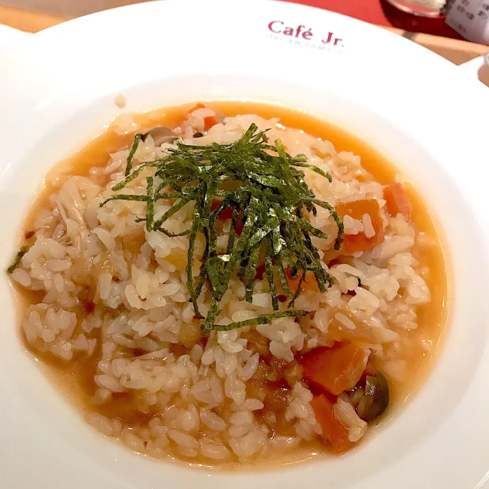 田舎風リゾット@ ITALIAN TOMATO Cafe Jr.(東京)|塩豚骨さん