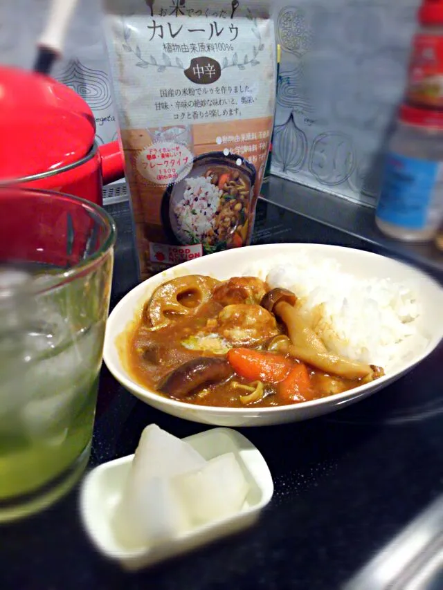 Snapdishの料理写真:お米で作ったカレールゥ🍛 
 #東京フード株式会社|みるくここあさん