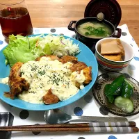 Snapdishの料理写真:糖質制限チキン南蛮|akeさん