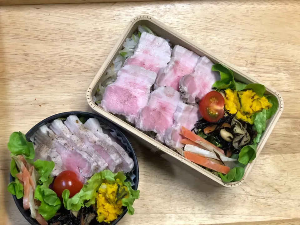 塩麹豚 弁当|弁当 備忘録さん