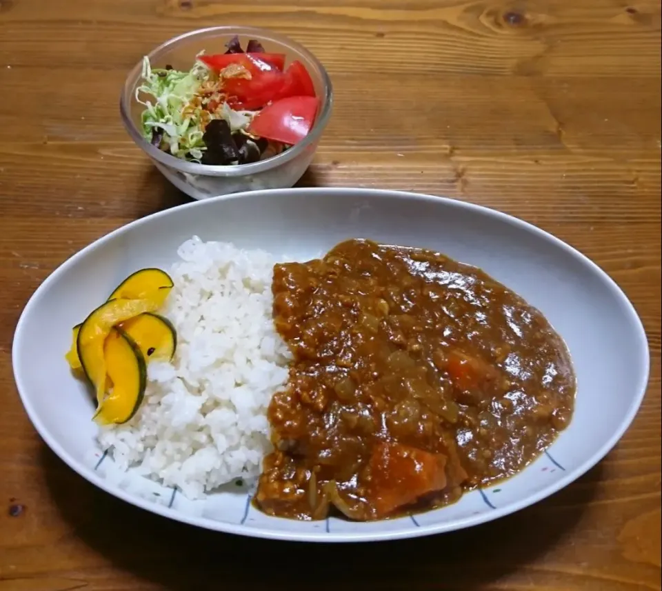 Snapdishの料理写真:『バーミキュラ水無カレー作りおき晩ごはん』|seri-chanさん