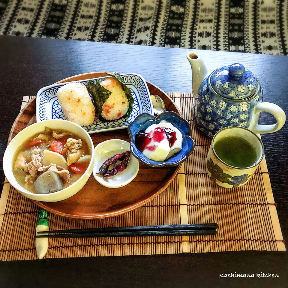 Snapdishの料理写真:朝ご飯|Kashimanakitchenさん