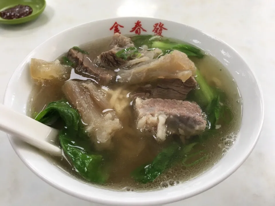 半筋半肉牛肉麵190元|PegaOさん