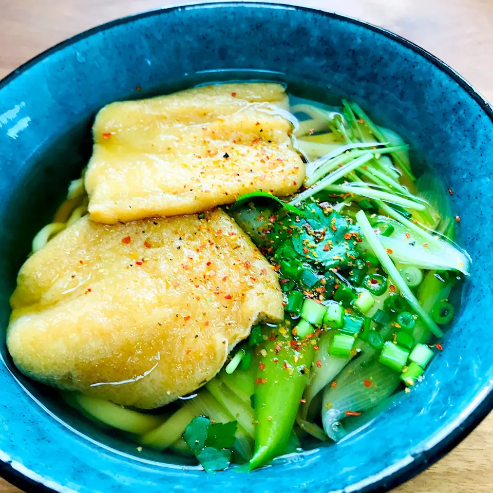 Snapdishの料理写真:きつねうどん|長谷川裕子さん