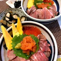 Snapdishの料理写真:ふるさと納税丼|かずさん