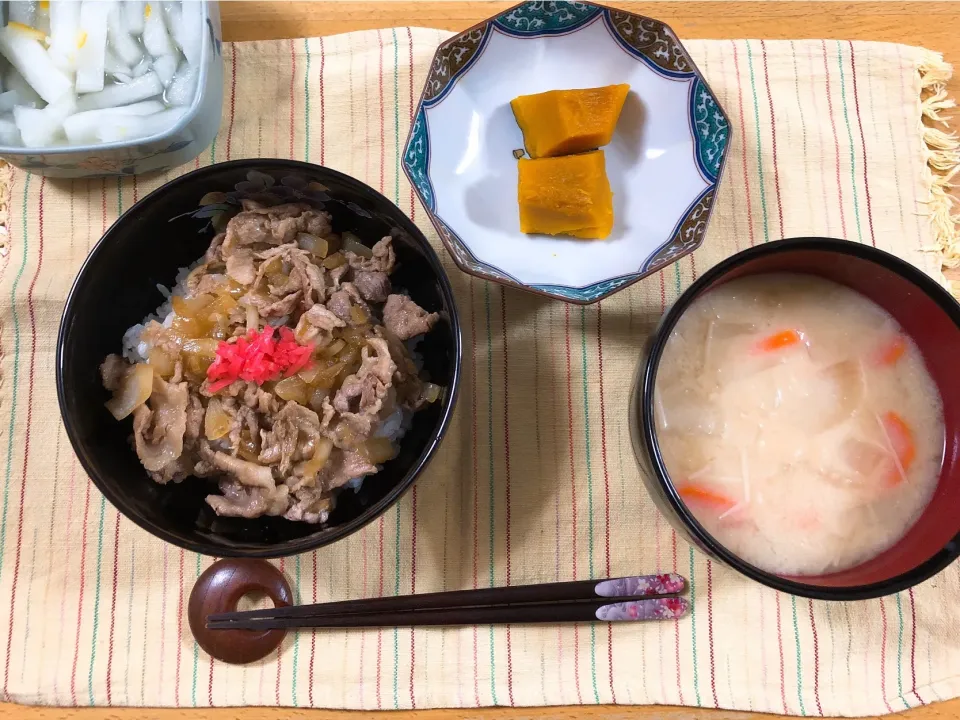 1月23日(火) 晩ご飯🎵豚丼🎵|kiyominさん