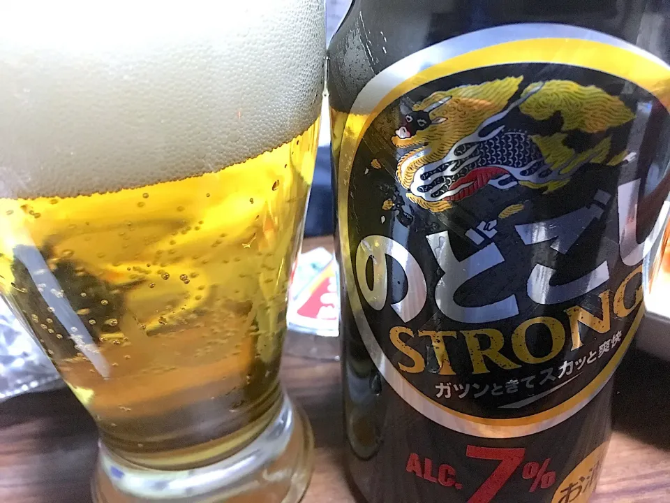 Snapdishの料理写真:のどごしSTRONG キリンビール🍻  #キリンビール  #のどごし #のどごしストロング  #アルコール7%  #第三のビール #snapdish|sakumaさん