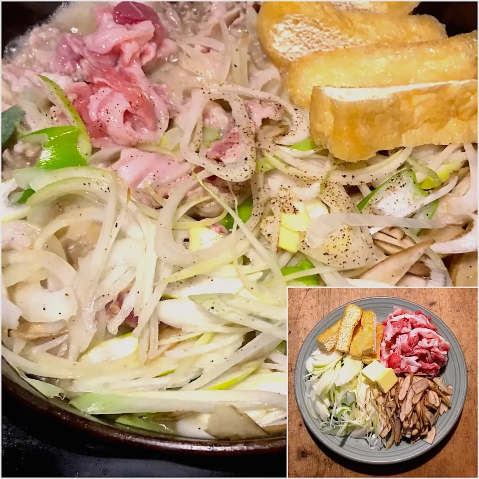 Snapdishの料理写真:アッサリすき焼き‼︎
 #晩ごはん  #すき焼き  #豚こま  #ふたりごはん  #ふたりぐらし|Yoshinobu Nakagawaさん