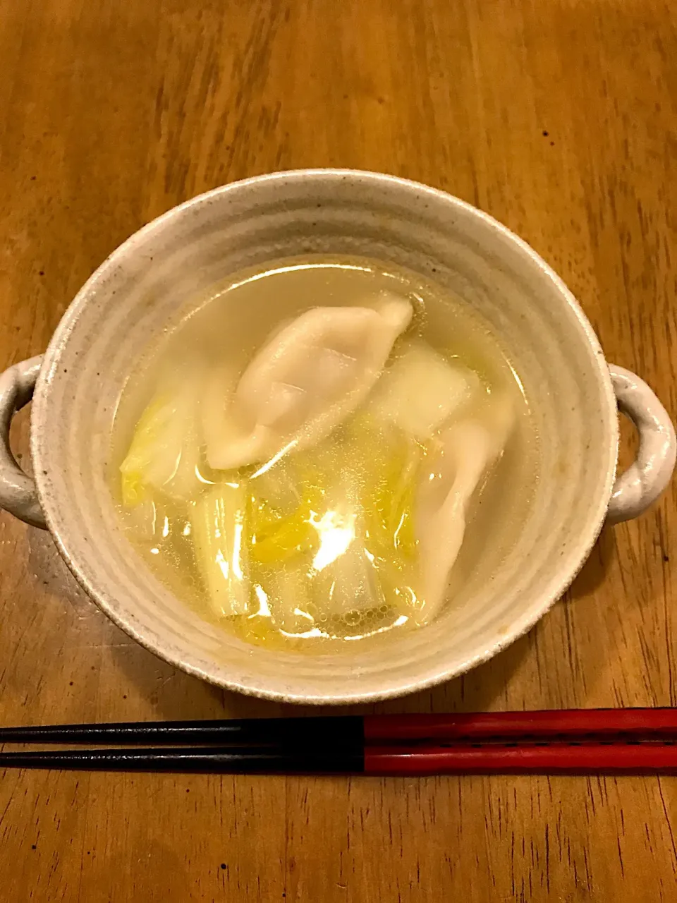 白菜と水餃子の中華スープ|ｊｕｎｔｓさん