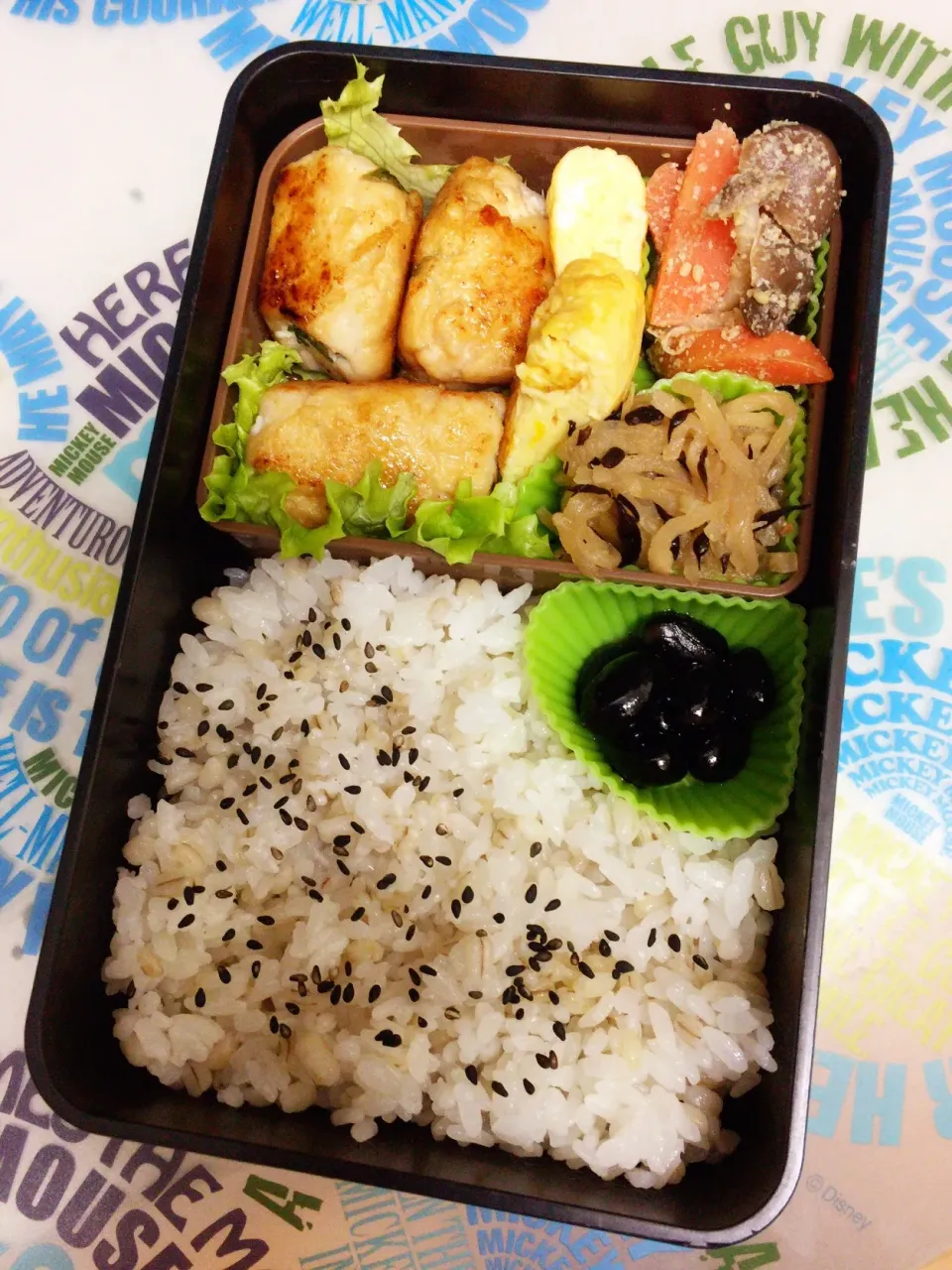 Snapdishの料理写真:1/24(水)お弁当🍙 #お弁当|Miho  Kumaさん