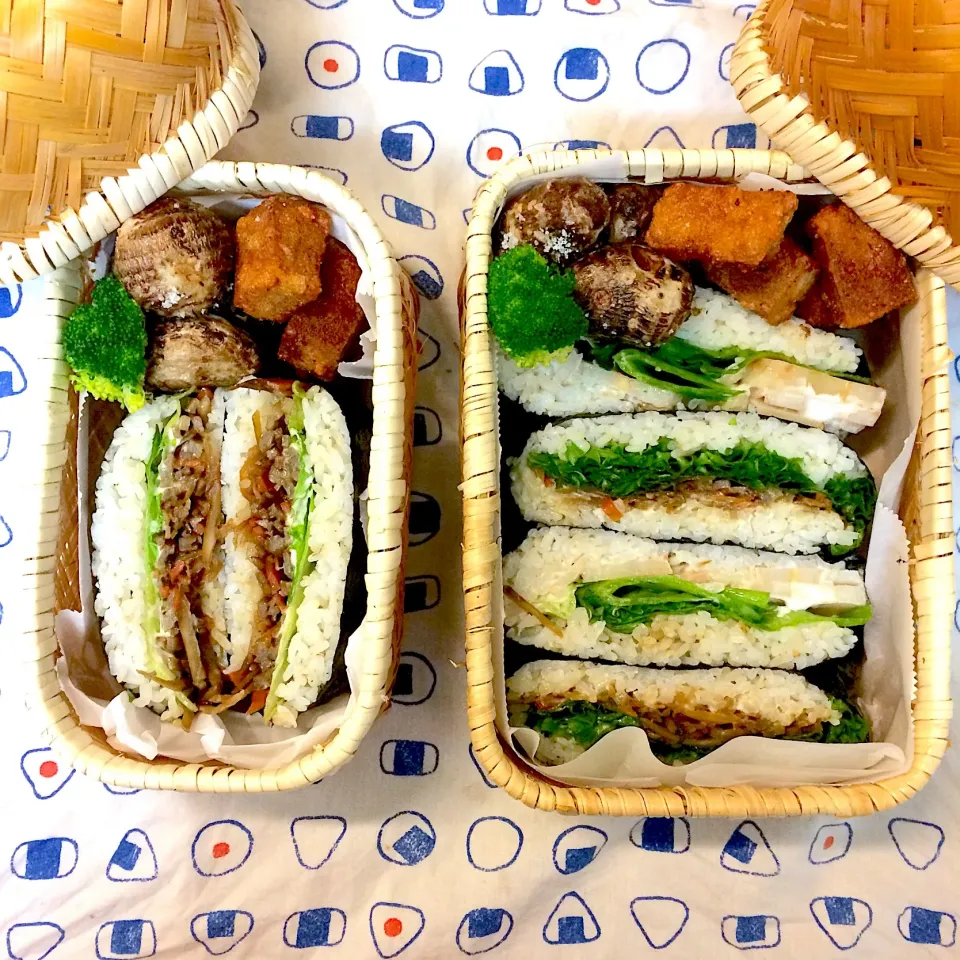 Snapdishの料理写真:#vegan弁当 #おにぎらず|makiko_aさん